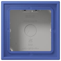 Коробка 1-постова накладного монтажу JUNG LC581A206 bleu outremer 31 (32020)