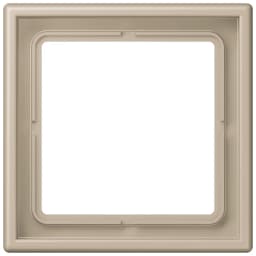 Рамка 1-постова JUNG LS990 LC981243 дюропласт, колір ombre naturelle claire
