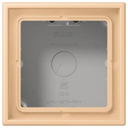 Коробка 1-постова накладного монтажу JUNG LC581A237 terre sienne claire 31 (32122)