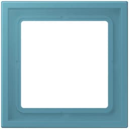 Рамка 1-местна LS ZERO JUNG LCZ981BF212 колір céruléen vif