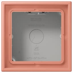 Коробка 1-полюсна накладного монтажу JUNG LC581A233 l’ocre rouge moyen (32111)