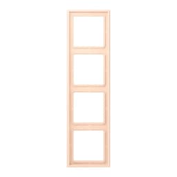 Рамка 4-постова Jung LS990 LC984228 з дюропласту, колір rose pâle (32091)