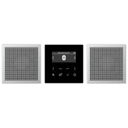Смарт радіо JUNG DABAL2BT з DAB+ та Bluetooth, стерео, алюмінієвий корпус