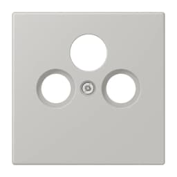 Накладка для SAT-TV розетки JUNG LC990SAT205 gris clair 31 світло-сірого кольору