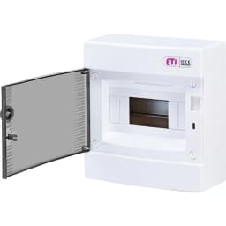 Щит розподільчий 8 модулів зовнішній ETI ECT 8 PT (1101000)