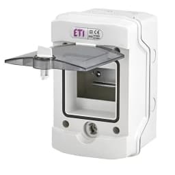 Щит розподільчий 4 модулів зовнішній ETI ECH-4G IP65 (1101060)