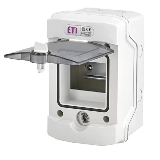 Щит розподільчий 4 модулів зовнішній ETI ECH-4G IP65 (1101060)