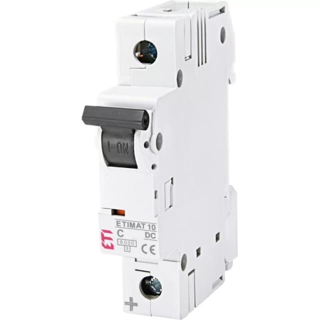 Автоматичний вимикач ETI ETIMAT 10 DC 1p C 25A (6kA) (2137718)