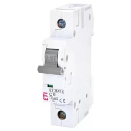 Automatic circuit breaker ETI ETIMAT 6 1 P 6A Type C (2141512)