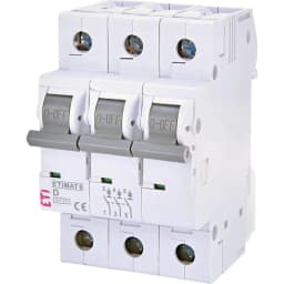 Автоматичний вимикач ETI ETIMAT 6 3p D 32A (6kA) (2164519)