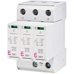 Обмежувач перенапруги ETI ETITEC M T12 300/7 (3+0 3p TNC) (2440504)