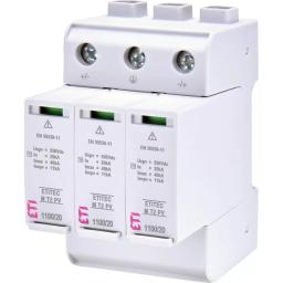 Обмежувач перенапруги ETI ETITEC M T2 PV 1100/20 Y (для PV систем) (2440515)
