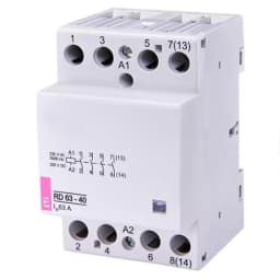 Контактор модульний ЕТІ R63-40 220V (2463450)
