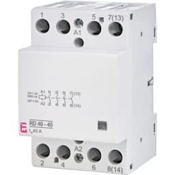 Контактор ETI RD 40-40 (24V AC/DC) (AC1) (2464019)