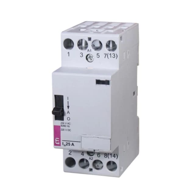 Контактор ETI RD-R 25-22 230V AC/DC (ручне керування) (2464062)