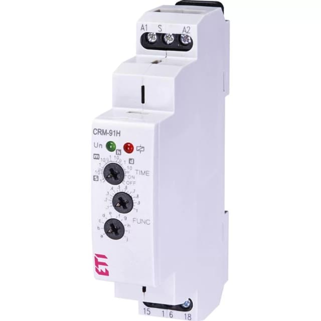 Реле часу багатофункціональне ETI CRM-91H UNI 24-230V AC/DC (2470001)