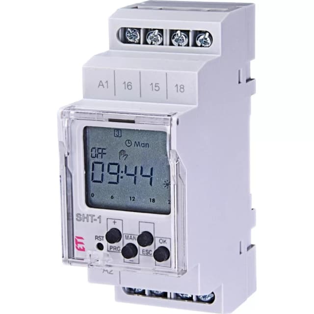 Цифровий таймер відключення ETI SHT-1 230V AC (1x16A AC1) (2470050)