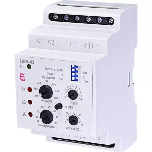 Реле контролю напруги ETI HRN-43 3 х 400 VAC (2471419)