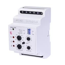 Реле контролю фаз ETI HRN-43N 400V AC (3F 2x16A AC1) з нейтраллю (2471430)
