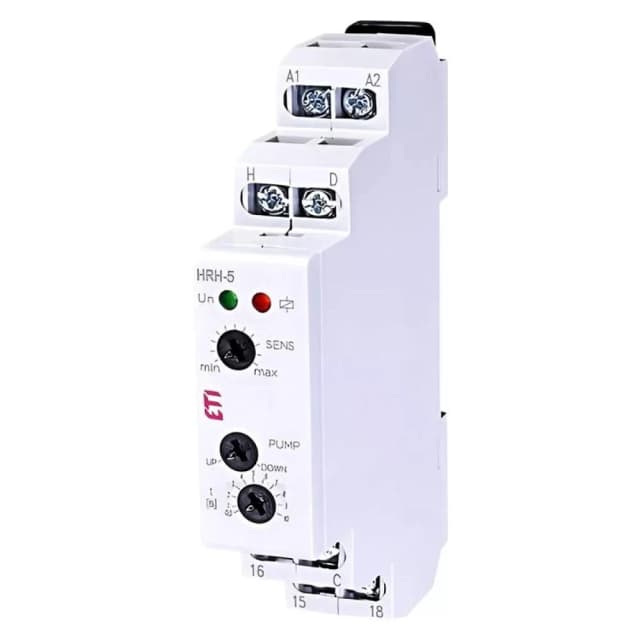 Реле контролю рівня рідини ETI HRH-5 UNI 24..240V AC/DC (1x16A AC1) (2471715)