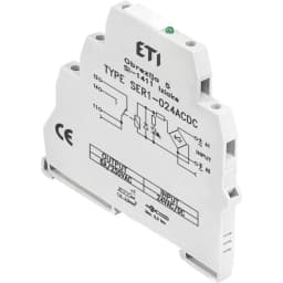 Електромеханічне інтерфейсне реле ETI SER1-230 ACDC 1CO 6A AC1 250V AC) (2473053)