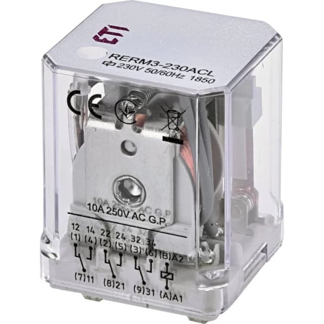Електромеханічне реле ETI RERM3-230ACL 3p (16A AC1 250V AC) (2473061)