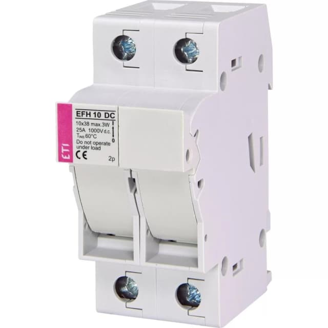 Роз єднувач ETI EFH 10 2P 25A 1000V DC (002540203)