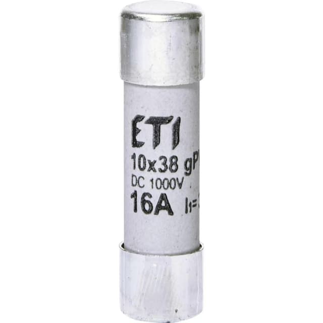 Запобіжник ETI 002625081 CH 10x38 gPV 16A 1000V (30kA)