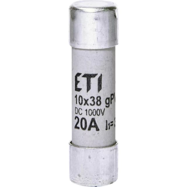 Запобіжник ETI 002625085 CH 10x38 gPV 20A 1000V 30kA (2625085)