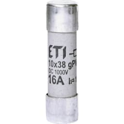 Запобіжник ETI 002625107 CH 10x38 gPV 16A 1000V (10kA) UL