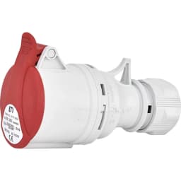 Кабельний силовий роз єм ETI ES-3253 IP44 (32A 400V 3P+N+PE) (4482005)