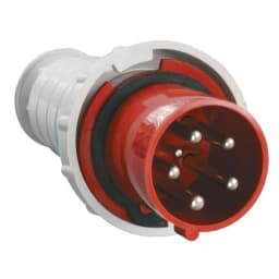 Кабельна силова вилка ETI EV-3253 IP44 (32A 400V 3P+N+PE) (4482021)