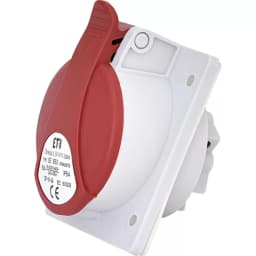 Вбудований силовий роз єм ETI EE-1653 IP54 (16A 400V 3P+N+PE) (4482078)
