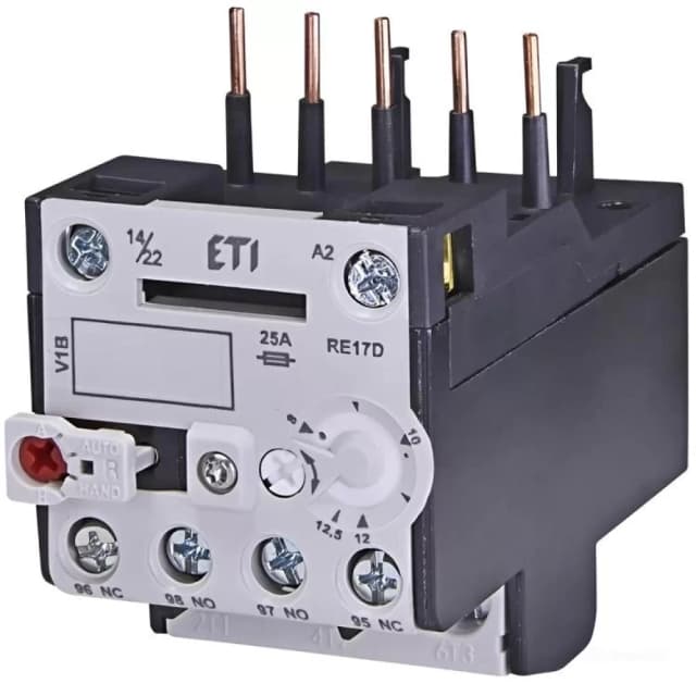 Теплове реле ETI RE 17D-12.5 (8..12.5A) (для CE, CAE, CE17) (4641410)
