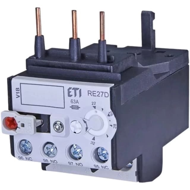Теплове реле ETI RE 27D-32 (22-32A) для CEM9...CEM25 (4642414)