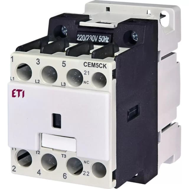 Контактор ETI CEM 5CK.01 (5 кВАр 400-440V) (4643804)