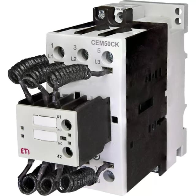 Контактор ETI CEM CK 50.01N (50 кВАр 400-440V) (4643823)