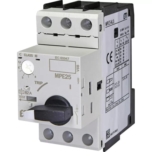 Автомат захисту двигуна ETI MPE25-6.3 (4648009)