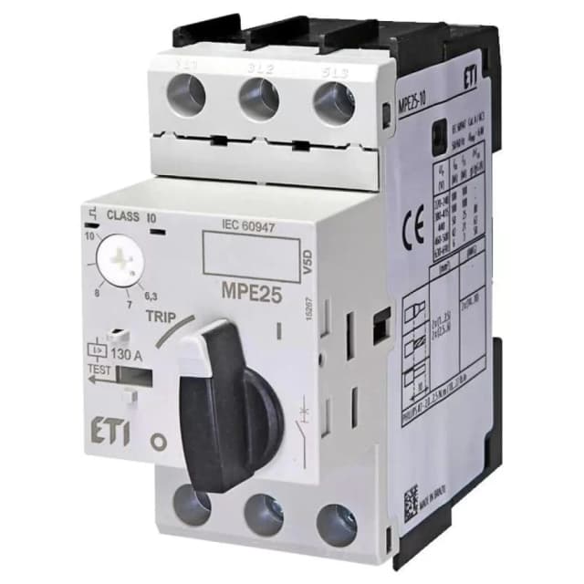 Автомат захисту двигуна ETI MPE25-10 (4648010)