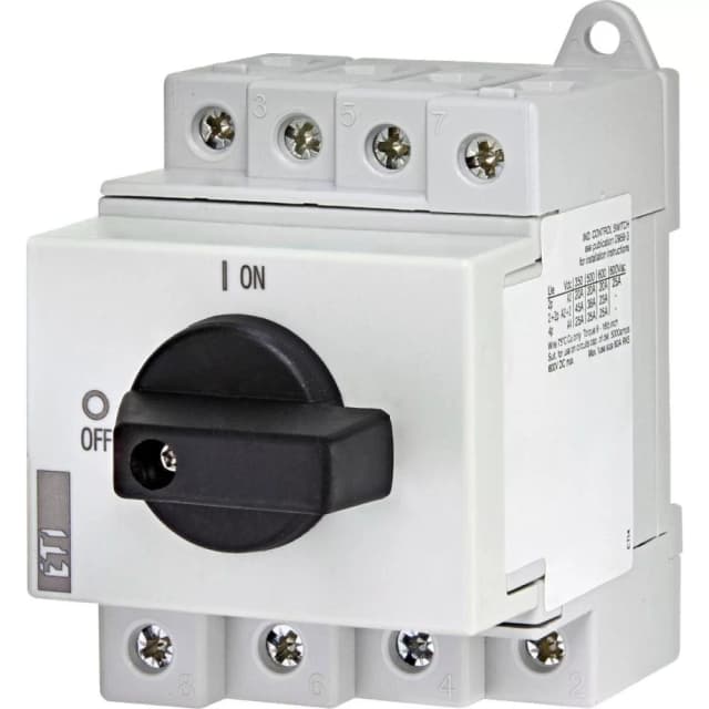 Вимикач навантаження ETI LS 16 SMA A4 4р «1-0» 16A 1000V DC (4660063)