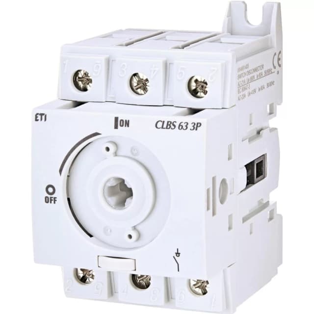 Вимикач навантаження ETI CLBS 80 3P 80A «1-0» (без рукоятки) (4661404)