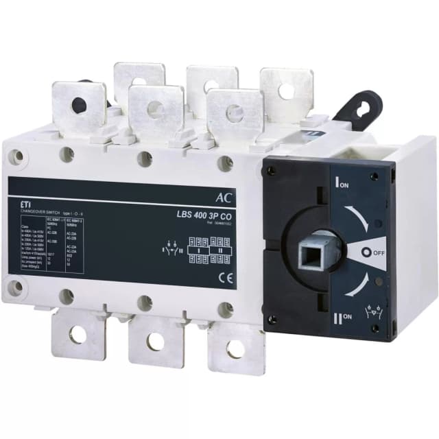 Перемикач навантаження ETI LBS CO 3P 400 («1-0-2» 400А) (4661552)