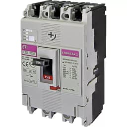 Автоматичний вимикач ETI EB2S 160/3LF 20А 3P (16kA фиксированные настройки) (4671802)