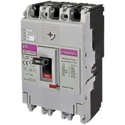 Автоматичний вимикач ETI EB2S 160/3LF 40A 3p (16kA) (4671805)