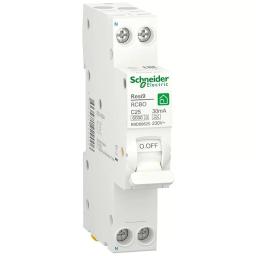 Диференціальний автомат Schneider Electric Resi9 RCBO 25A C 1P+N 30mA А 6kA (R9D88625)