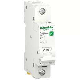 Автоматичний вимикач Schneider Electric RESI9 6кА 1P 16A B (R9F12116)