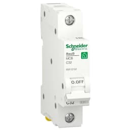 Автоматичний вимикач Schneider Electric RESI9 6кА 1P 32A C (R9F12132)