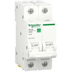 Автоматичний вимикач Schneider Electric RESI9 6кА 2P 40A C (R9F12240)
