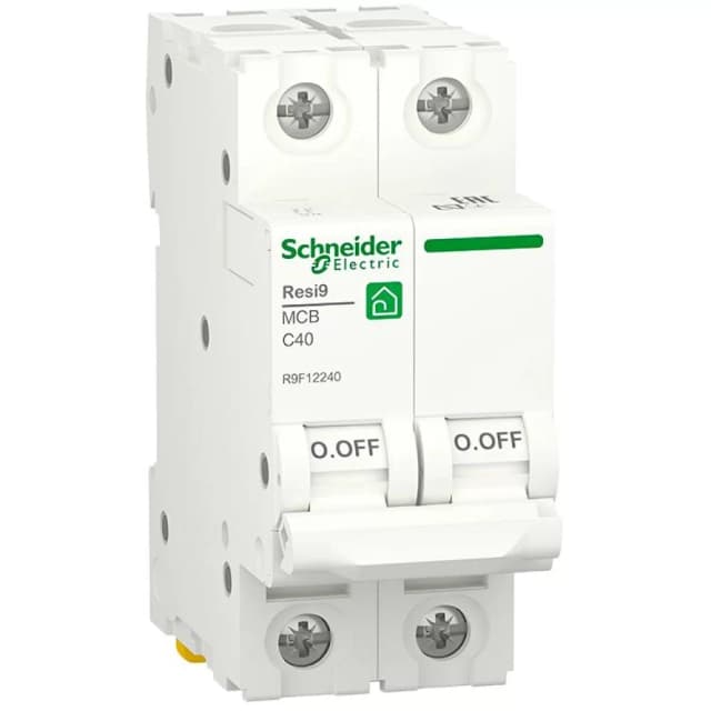 Автоматичний вимикач Schneider Electric RESI9 6кА 2P 40A C (R9F12240)