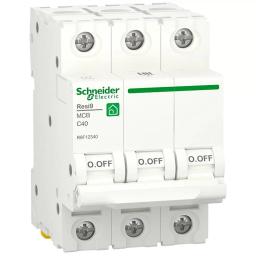 Автоматичний вимикач Schneider Electric RESI9 6кА 3P 40A C (R9F12340)